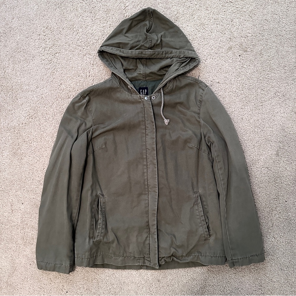 Khaki utility jacket